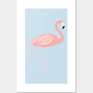 Tropical Pink Flamingo Posters and Art